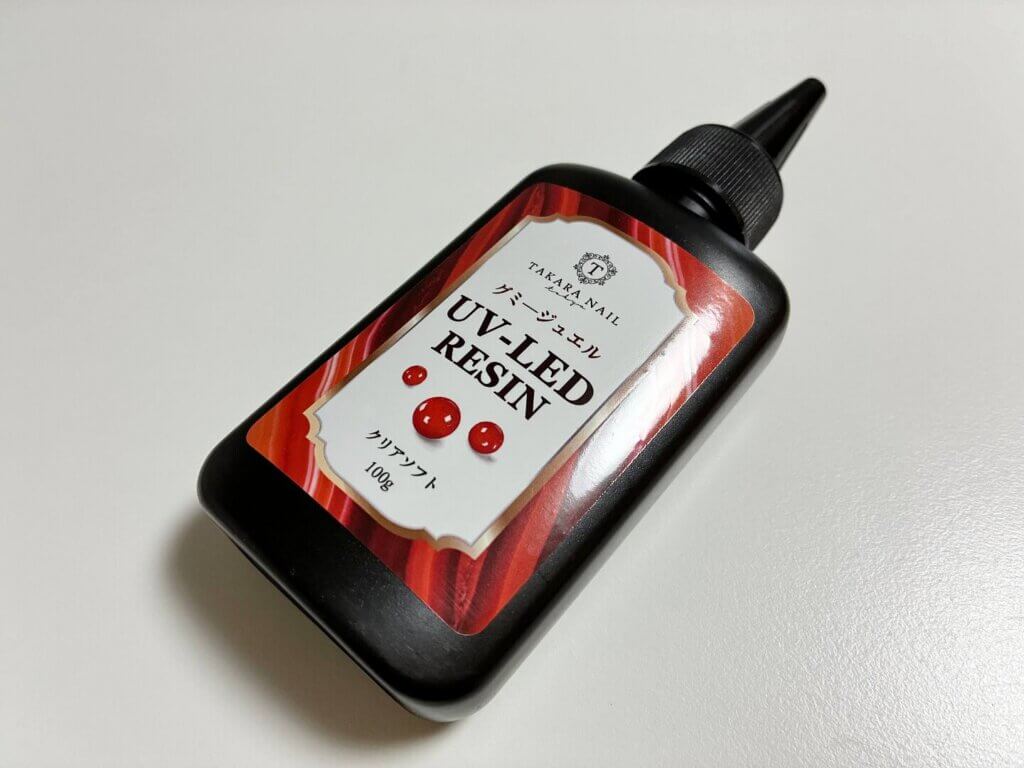 ソフトタイプのレジン液